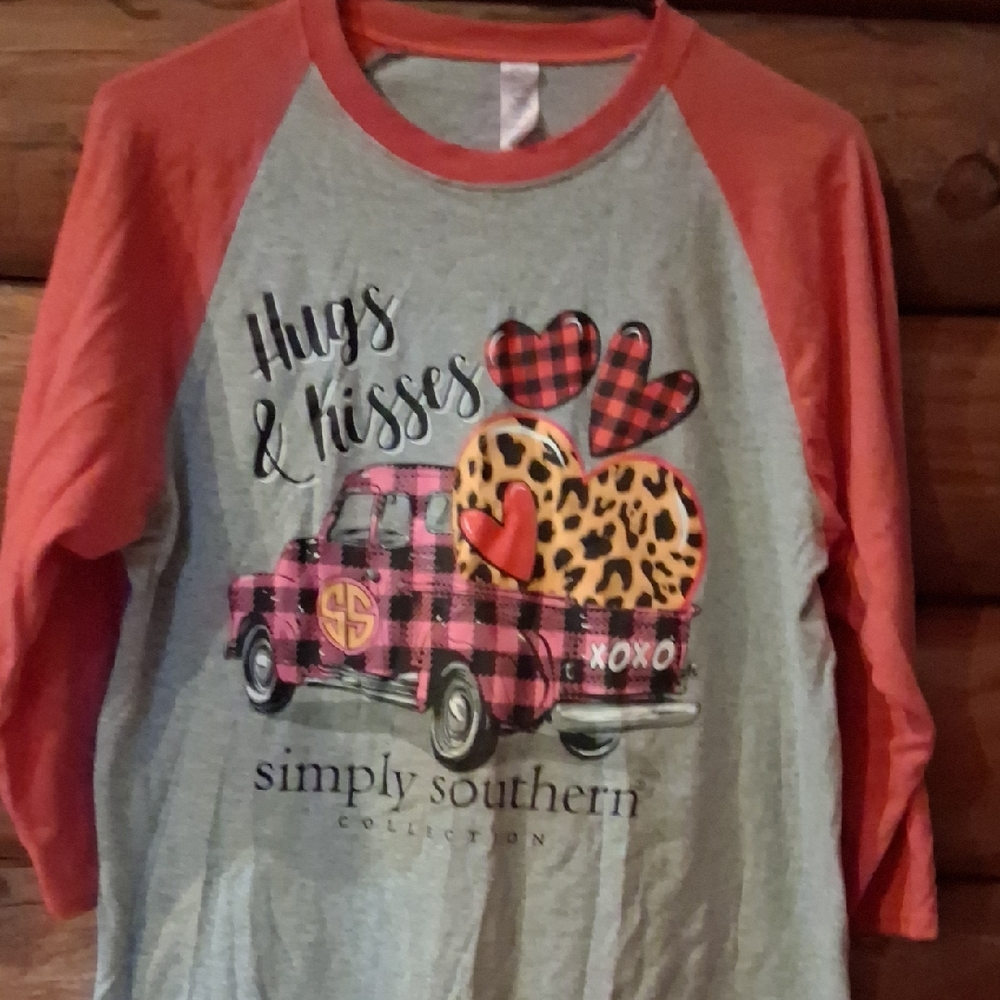 Simply Southern Ladies Fall Baseball Tee